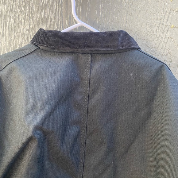 Mens 3XL - Carhartt Duck Quilted Work Chore Jacket Black - Picture 7 of 8
